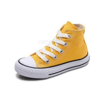 Nové plátené tenisky z roku 2022 pre deti, ležérna obuv, módne detské vysoké plátené topánky pre batoľatá, chlapcov a dievčatá, športové bežecké tenisky