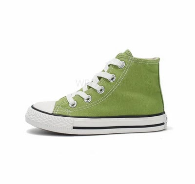 Nové plátené tenisky z roku 2022 pre deti, ležérna obuv, módne detské vysoké plátené topánky pre batoľatá, chlapcov a dievčatá, športové bežecké tenisky