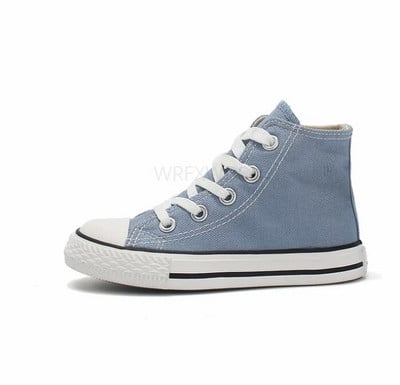 Nové plátené tenisky z roku 2022 pre deti, ležérna obuv, módne detské vysoké plátené topánky pre batoľatá, chlapcov a dievčatá, športové bežecké tenisky