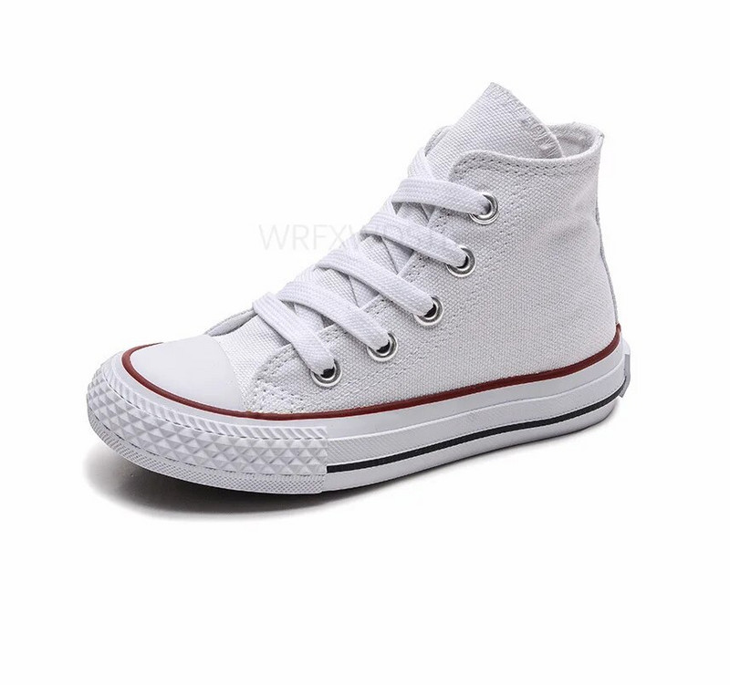 Nové plátené tenisky z roku 2022 pre deti, ležérna obuv, módne detské vysoké plátené topánky pre batoľatá, chlapcov a dievčatá, športové bežecké tenisky