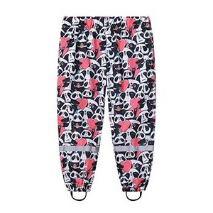 2 3 4 5 6 7 8 rokov Dievčenské nepremokavé nohavice Roztomilé kreslené jarné a jesenné detské nohavice Nové módne chlapčenské outdoorové oblečenie pre deti