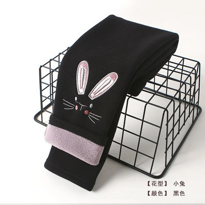 Lányok Pamut Meleg Leggings Téli Gyerekek Rajzfilm Vastag Bársony Nadrágok Baba Lányok Gyerekek Aranyos Nadrág Ruhák Felszerelések Csizmák