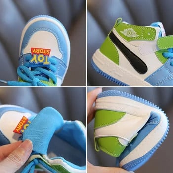 Детски ежедневни спортни високи бордови обувки Удобни за деца Обувки за момчета и момичета Баскетболни маратонки Zapatillas Niño Zapatos Niña