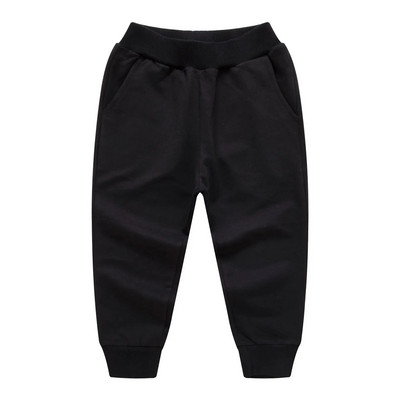 0-12 metų medvilninės vaikiškos kelnės rudeninės mergaičių sportinės kelnės žieminės megztinės kelnės berniukams vienspalvės elastinės juosmens Haremo kelnės