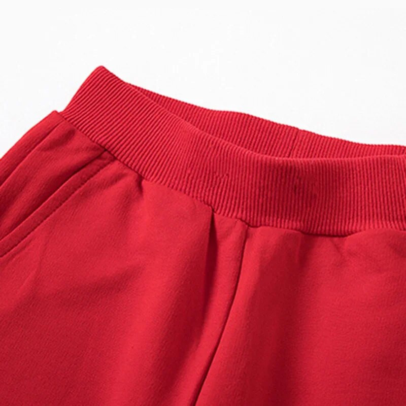 0-12 metų medvilninės vaikiškos kelnės rudeninės mergaičių sportinės kelnės žieminės megztinės kelnės berniukams vienspalvės elastinės juosmens Haremo kelnės