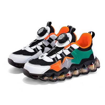 Detské tenisky Chlapčenské topánky s prackou, priedušné, s jednou sieťovinou, ležérne, módne, luxusné, tenisové, športové pre chlapcov