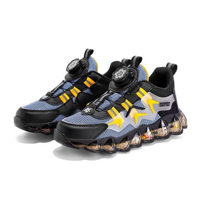 Detské tenisky Chlapčenské topánky s prackou, priedušné, s jednou sieťovinou, ležérne, módne, luxusné, tenisové, športové pre chlapcov