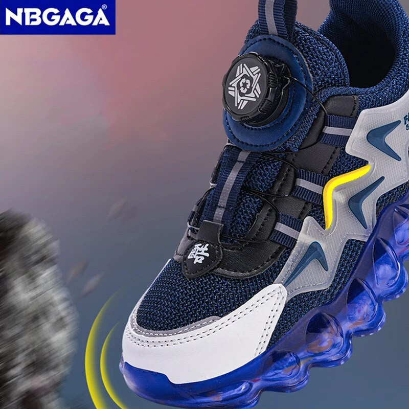 Detské tenisky Chlapčenské topánky s prackou, priedušné, s jednou sieťovinou, ležérne, módne, luxusné, tenisové, športové pre chlapcov