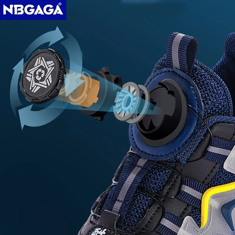 Detské tenisky Chlapčenské topánky s prackou, priedušné, s jednou sieťovinou, ležérne, módne, luxusné, tenisové, športové pre chlapcov