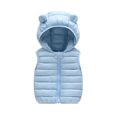 Rudens žiema vaikų šiltinė liemenė kūdikiui medvilninė liemenė vaikams viršutiniai drabužiai liemenė vaikiški drabužiai berniukams mergaitėms striukės su gobtuvu paltas