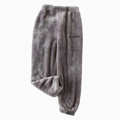 Sügistalv Uued Laste Termopüksid Poiste Pidžaamad Plus Fliisist Välisrõivad Püksid Kodupüksid Tüdrukutele Korallfliisist püksid