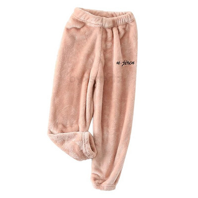 Sügistalv Uued Laste Termopüksid Poiste Pidžaamad Plus Fliisist Välisrõivad Püksid Kodupüksid Tüdrukutele Korallfliisist püksid