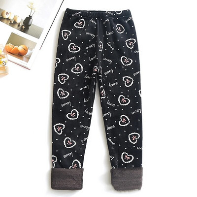 Sügistalvine paksud lapsed tüdrukud püksid liblikas leopardtrükk õhuke väikelaps tüdruk soojad säärised laste püksid