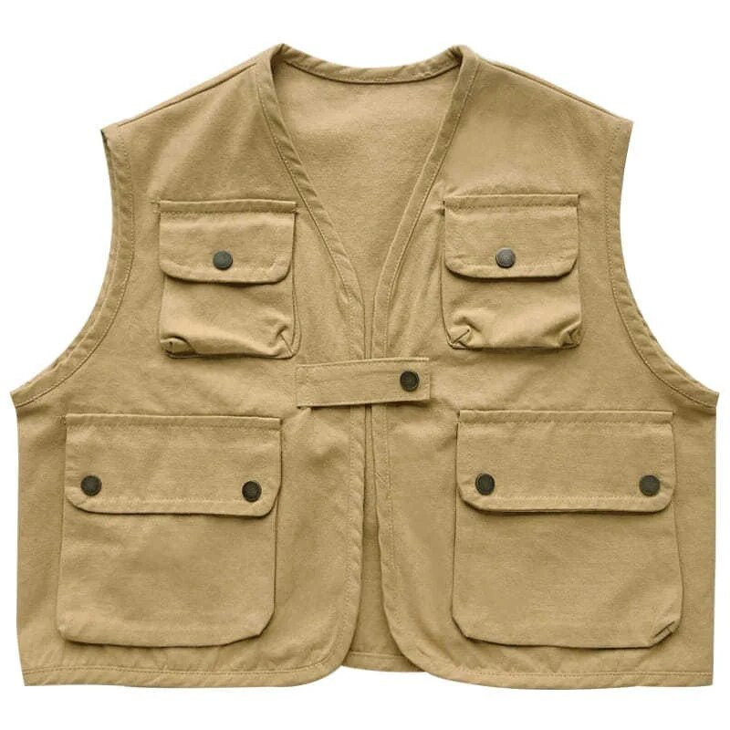 Kevad-sügis poiste varrukateta jakk jakk õues puuvillane vest, mitme taskuga püksid, poiste riided, lasteriided