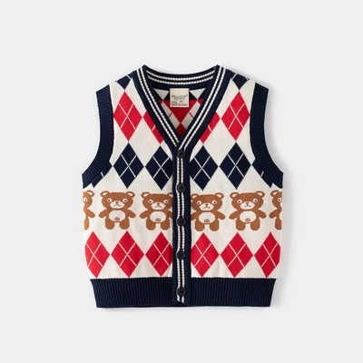 Noi băieți pulover vestă pentru copii mici tricotaje din bumbac iarnă toamnă copii cardigane haine pentru copii