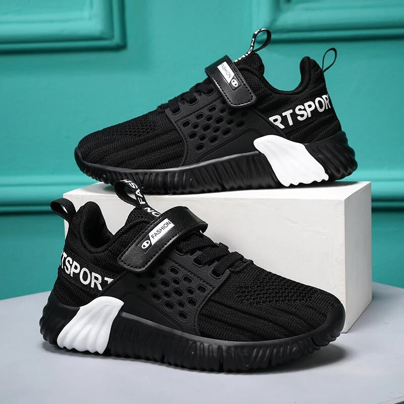 2024 Kids Tossud Poiste vabaajajalatsid Lastele Tossud Kingad Võrk libisemisvastane Mood Tenis Infantil Menino Spring