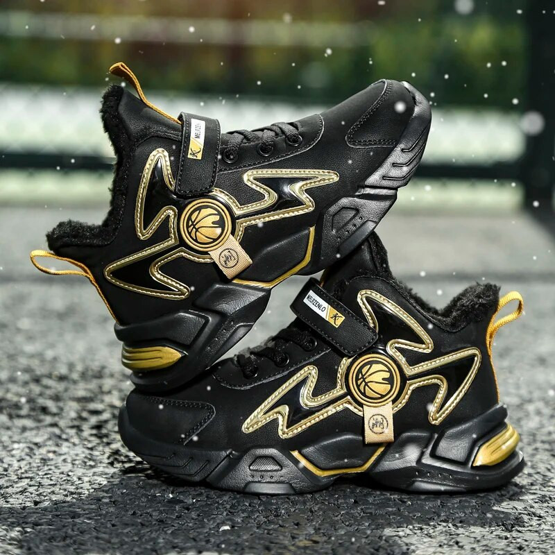 Nové štýlové módne detské topánky chlapčenské tenisky vysoko kvalitné športové topánky priedušné protišmykové ležérne pletenie značkové bežecké topánky