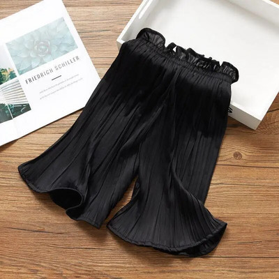 Adolescente Fete Leggings din șifon cu picioare largi Pantaloni pentru copii de vară Moda Copii copii Talie elastică Anti-țânțari Pantaloni largi