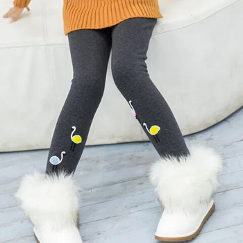 Κοριτσίστικα Κολάν Παντελόνι Χειμώνας Πύκνωσης Βαμβακερό Fleece Παιδικό Ζεστό Μακρύ Παντελόνι Παιδικά Casual Ρούχα Χειμερινά Κολάν Κορίτσι