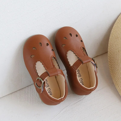 Pantofi pentru fetiță Pantofi de școală din piele Sandale Pantofi pentru copii mici Mary Jane Pantofi de rochie pentru copii Pantofi de prințesă pentru bebeluși Pantofi pentru fete