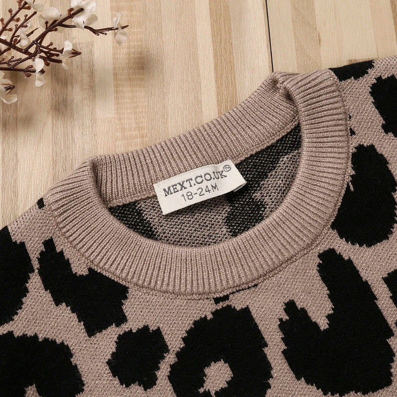 Pletené svetre pre batoľatá a dievčatá, chlapci, oblečenie s okrúhlym výstrihom, jeseň/zima, vrchné oblečenie s dlhým rukávom a hrubým oblečením