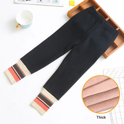 2-12 a Baby Kids Puuvillased püksid Retuusid Paks fliis Lapsed Talvised soojad püksid Jooksupüksid Kevad õhukesed dressipüksid