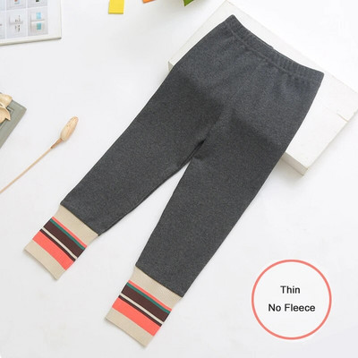 2-12 a Baby Kids Puuvillased püksid Retuusid Paks fliis Lapsed Talvised soojad püksid Jooksupüksid Kevad õhukesed dressipüksid