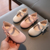 Pantofi Baywell din piele PU pentru copii, fete, prințesă simplă, dulce, pantof unic, moale, confortabil, pentru copii, pantofi pentru nuntă