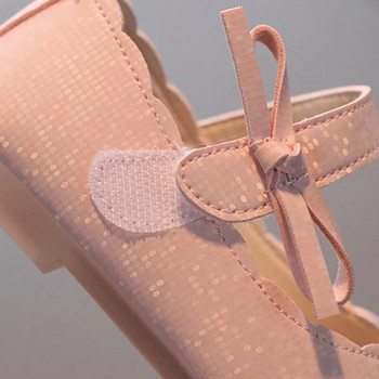 Baywell Παιδικά PU δερμάτινα παπούτσια για κορίτσια Simple Princess Sweet μονό παπούτσι Μαλακά άνετα παιδικά παιδικά παπούτσια γάμου