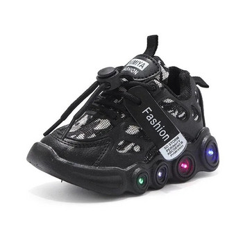 Παιδικά παπούτσια Παπούτσια για αγόρια Δερμάτινα αδιάβροχα παπούτσια με πλέγμα αέρα Λευκά παιδικά αθλητικά αθλητικά παπούτσια για κορίτσια Sneaker Teen Brand School Trainers