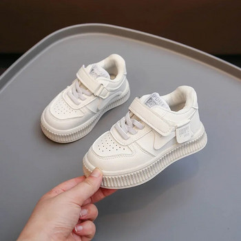 Детски маратонки с нов дизайн от 2023 г. Модни спортни обувки за момчета Ежедневни обувки за момичета Дишащи неплъзгащи се ученически обувки Детски обувки