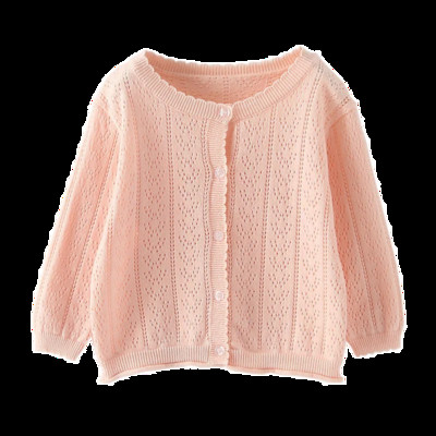 Kevad sügis Poisid Tüdrukud Kudumine Kardigan Star Jacquard Puuvillane kampsun Mantel Lasteriided Lastele Kootud Paksenev Kampsun