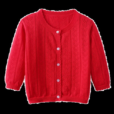 Kevad sügis Poisid Tüdrukud Kudumine Kardigan Star Jacquard Puuvillane kampsun Mantel Lasteriided Lastele Kootud Paksenev Kampsun