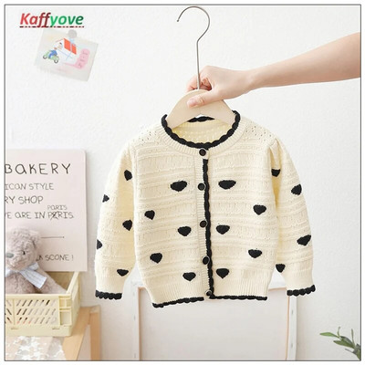 Pavasarinis megztinis mergaitei Pavasarinis megztinis pilnomis rankovėmis Mezgimas Puikus gimtadienio Krikštas Vaikams Kardiganas Kūdikiams Mergaičių kalėdinis megztinis