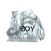 Cardigan de toamnă Jachete Uniforme de baseball pentru copii Haine ocazională Îmbrăcăminte exterioară pentru copii Jachetă subțire pentru băieți Jachetă cu suprafață luminoasă