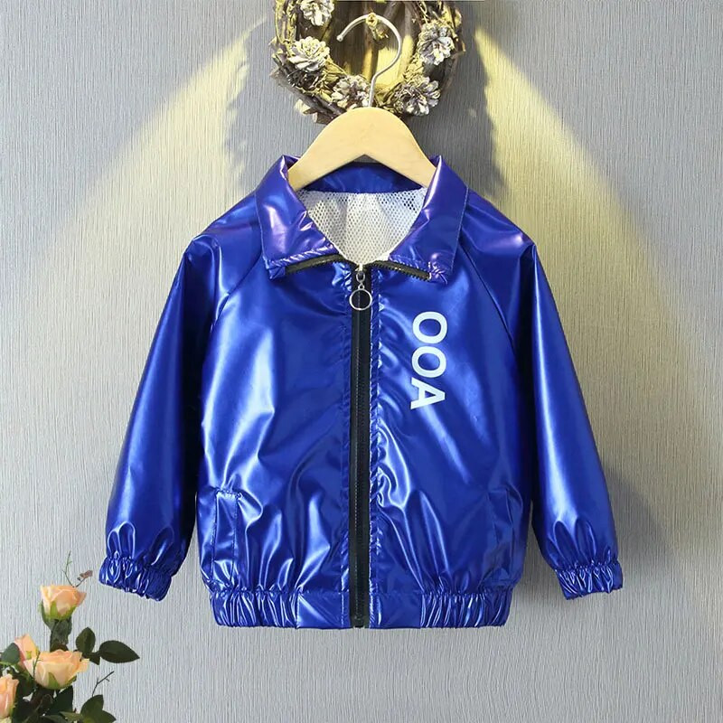 Cardigan de toamnă Jachete Uniforme de baseball pentru copii Haine ocazională Îmbrăcăminte exterioară pentru copii Jachetă subțire pentru băieți Jachetă cu suprafață luminoasă