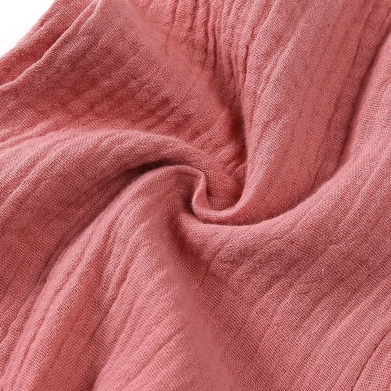 Puuvillane linane elastne vöökoht Lasteriided Tüdrukute Püksid Ühevärvilised Poiste Püksid Suvised Lasteriided Tüdrukutele Retuusid 2-7 aastat