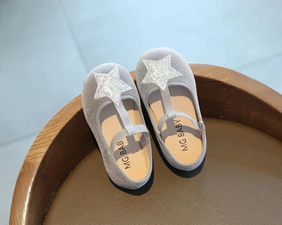 Mood Beebi Tüdruk Poiss Litrid Star Band Kingad Velvet Imiku Väikelapse Laps Lamedad Tantsukingad Pehme põhjaga kingad Kevad sügis