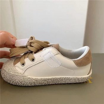 Сладки звездни детски ежедневни обувки Мека подметка 2023 Есенни обувки за момиченца Обувки за малки момчета Маратонки Леки бебешки обувки
