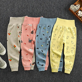 Нови пролетни летни детски клинове Момчета Момичета Тънки панталони против комари Цветни памучни панталони Панталони Бебешки пижами Облекло