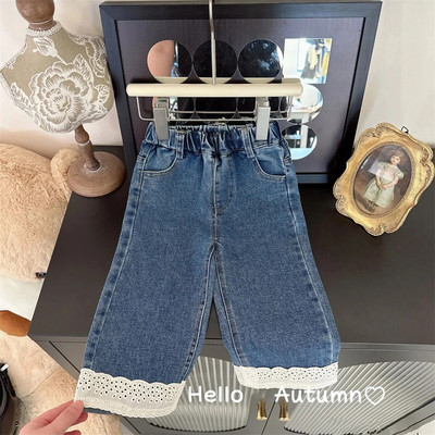 Lastele Tüdrukutele Armsad Bow kampsunid Kontrastvärvi Turn Dwon krae pikkade varrukatega ühe rinnaga pehme trikotaaž topsid 2-8 a Laste kampsunid