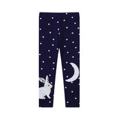 Jumping Meters 2-7T Bunny Applique Fete Jambiere Pantaloni Animale Broderie Îmbrăcăminte pentru copii Skinny Baby Creion Pantaloni Bebeluş