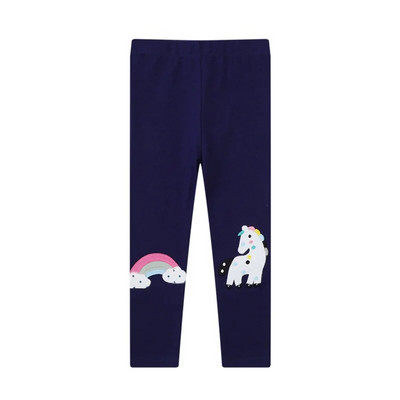 Jumping Meters 2-7T Bunny Applique Fete Jambiere Pantaloni Animale Broderie Îmbrăcăminte pentru copii Skinny Baby Creion Pantaloni Bebeluş