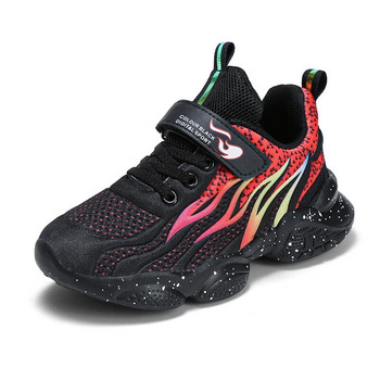 2022 Нови детски обувки Детски маратонки Есен Зима Неплъзгащи се Леки спортни детски обувки Качествени маратонки за момчета