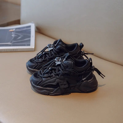 Mărimea 23-36 Pantofi pentru copii mici pentru băieți, fete, plasă respirabilă, copii mici, pantofi casual, pantofi sport anti-alunecare pentru copii, tenis