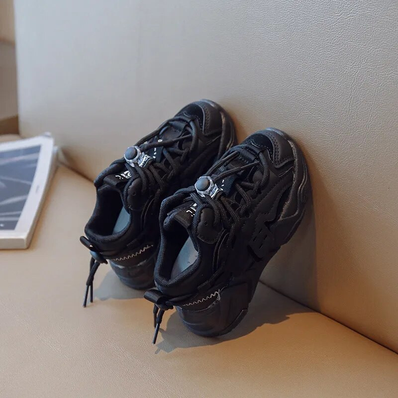 Mărimea 23-36 Pantofi pentru copii mici pentru băieți, fete, plasă respirabilă, copii mici, pantofi casual, pantofi sport anti-alunecare pentru copii, tenis