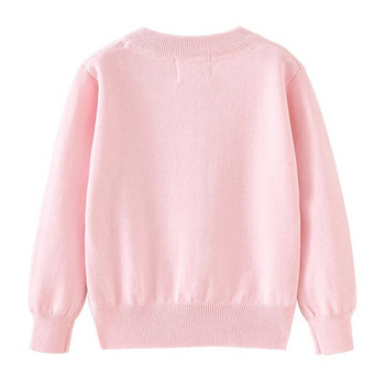 Fashion Knitted Cardigan 1-8Yrs Baby Girls Boys Sweater Jacket Star Coat Baby Sweater Coat Baby Girls Cardigan Φθινοπωρινά πουλόβερ