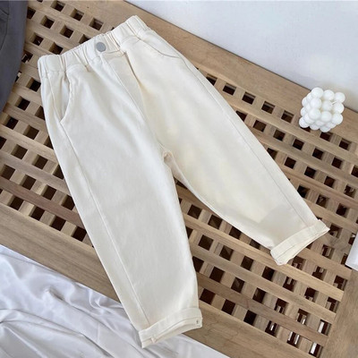 Detské nohavice pre dievčatá, jednofarebné, jarné, jesenné, ležérne, detské oblečenie, školské, batoľacie, chlapčenské nohavice