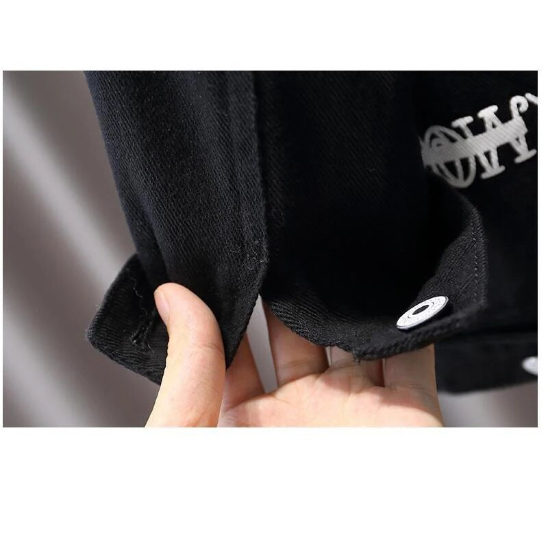 Jar Jesenné Detské Tínedžerské Rifľové Bundy Oblečenie pre Chlapcov Nové Vrchné Oblečenie Deti 2 3 6 Rokov