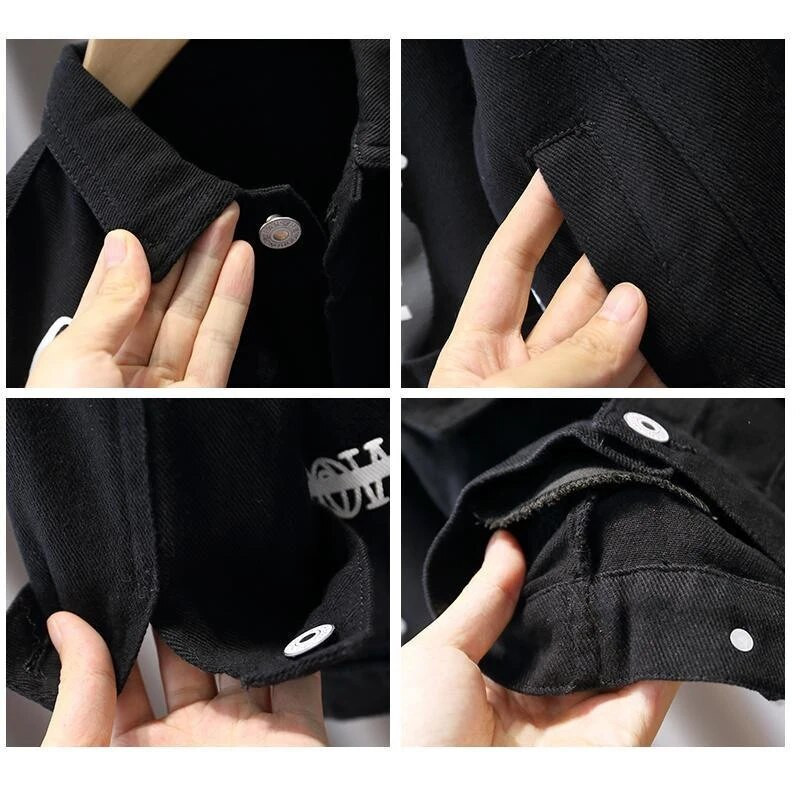 Jar Jesenné Detské Tínedžerské Rifľové Bundy Oblečenie pre Chlapcov Nové Vrchné Oblečenie Deti 2 3 6 Rokov